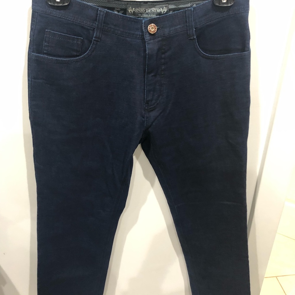 Enzo Denim Dark Blue Jean